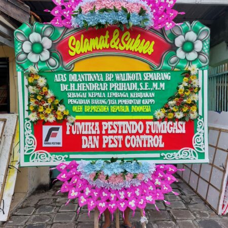 Karangan Bunga Selamat & Sukses Fumika Pestindo