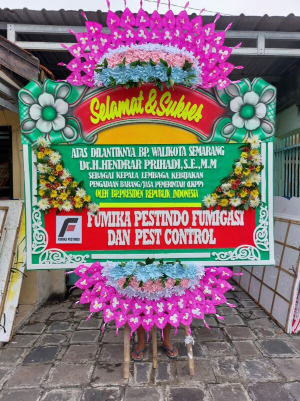 Karangan Bunga Selamat & Sukses Fumika Pestindo