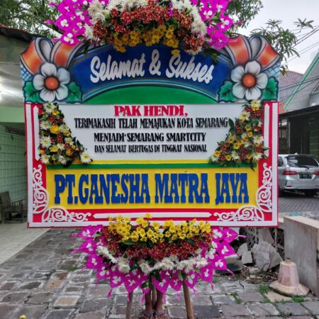 Karangan Bunga Selamat & Sukses PT. Ganesha Matra Jaya